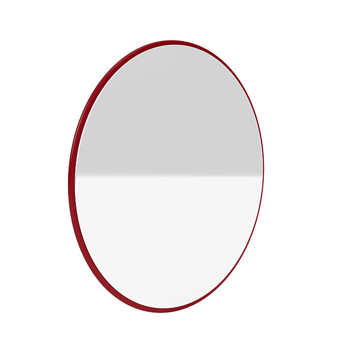 Montana Colour Frame Mirror, Beetroot Red