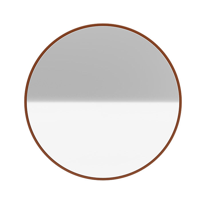 Montana Colour Frame Mirror, Hazelnut Brown