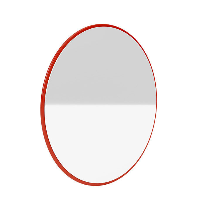 Montana Colour Frame Mirror, Rosehip Red