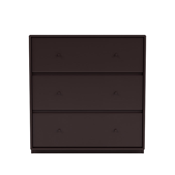 Montana Carry Dresser With 3 Cm Plinth, Balsamic Brown