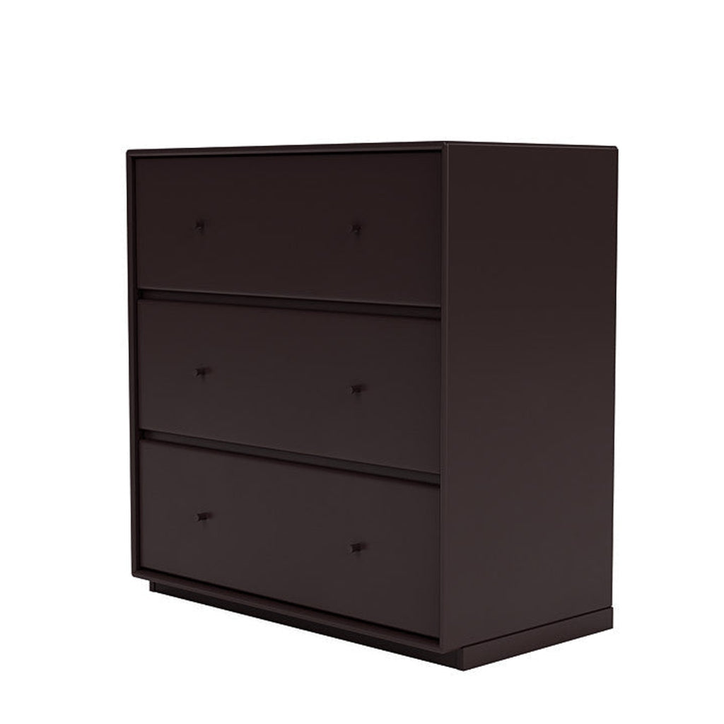 Montana Carry Dresser With 3 Cm Plinth, Balsamic Brown