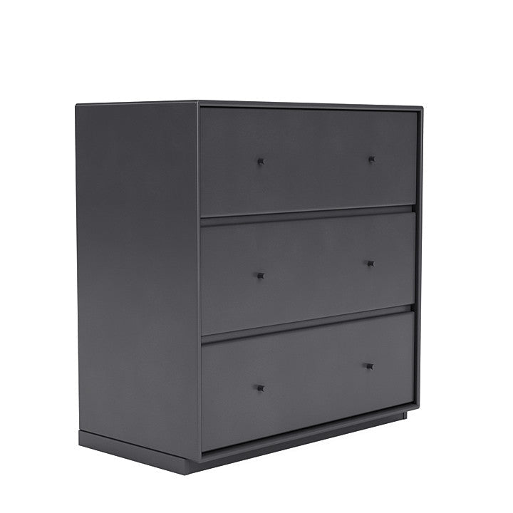 Montana Carry Dresser With 3 Cm Plinth, Coal Black