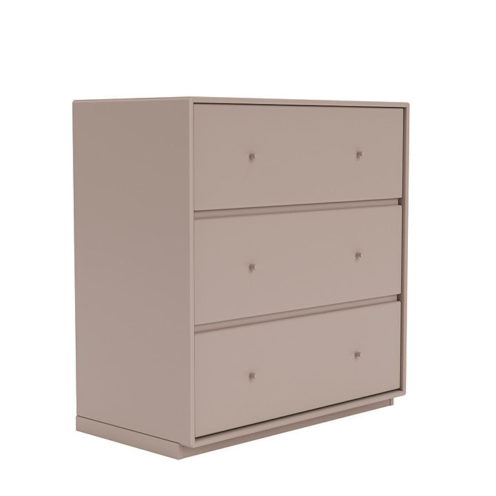 Montana Carry Dresser With 3 Cm Plinth, Mushroom Brown