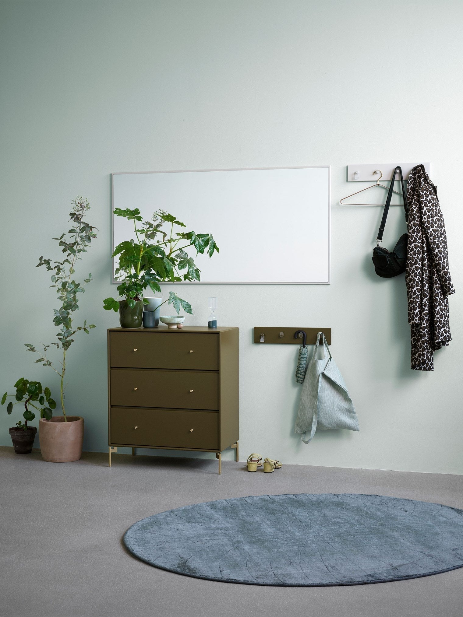 Montana Carry Dresser With 3 Cm Plinth, Pomelo Green