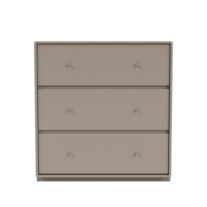 Montana Carry Dresser With 3 Cm Plinth, Truffle Grey