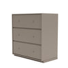 Montana Carry Dresser With 3 Cm Plinth, Truffle Grey