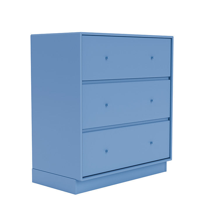 Montana Carry Dresser With 7 Cm Plinth, Azure Blue