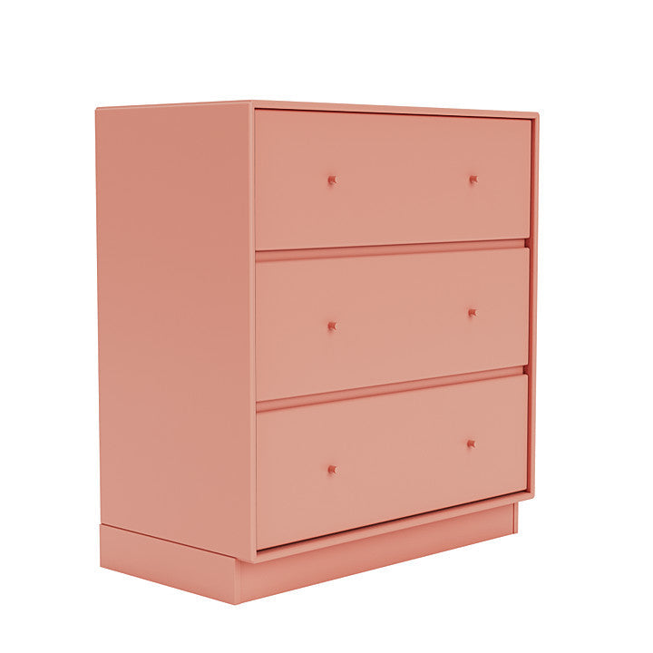 Montana Carry Dresser With 7 Cm Plinth, Rhubarb Red