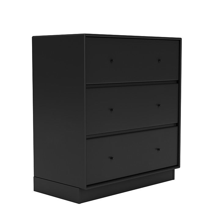 Montana Carry Dresser With 7 Cm Plinth, Black