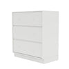 Montana Carry Dresser With 7 Cm Plinth, White