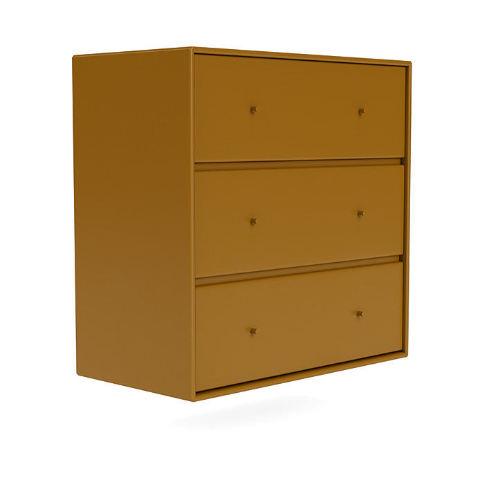 Montana Carry Dresser With Suspension Rail, Amber Yellow