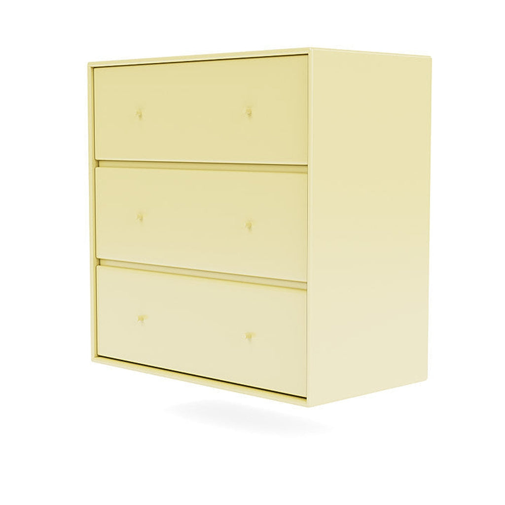 Montana Carry Dresser With Suspension Rail, Chamomile Yellow