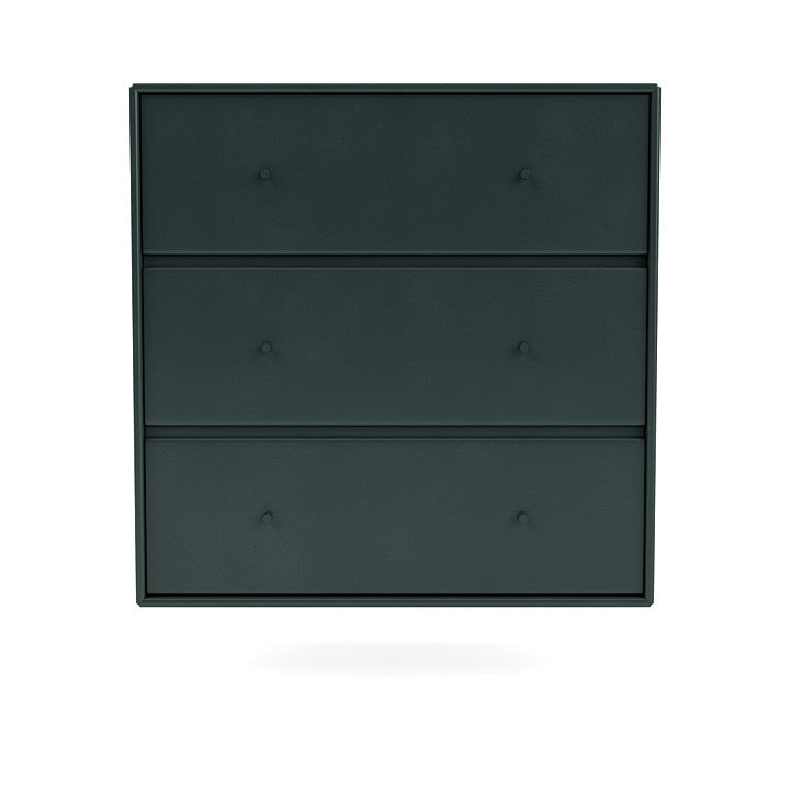 Montana Carry Dresser With Suspension Rail, Black Jade