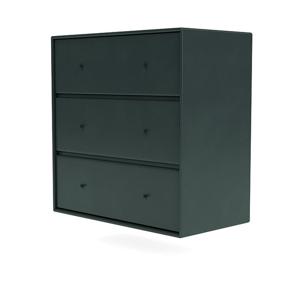 Montana Carry Dresser With Suspension Rail, Black Jade