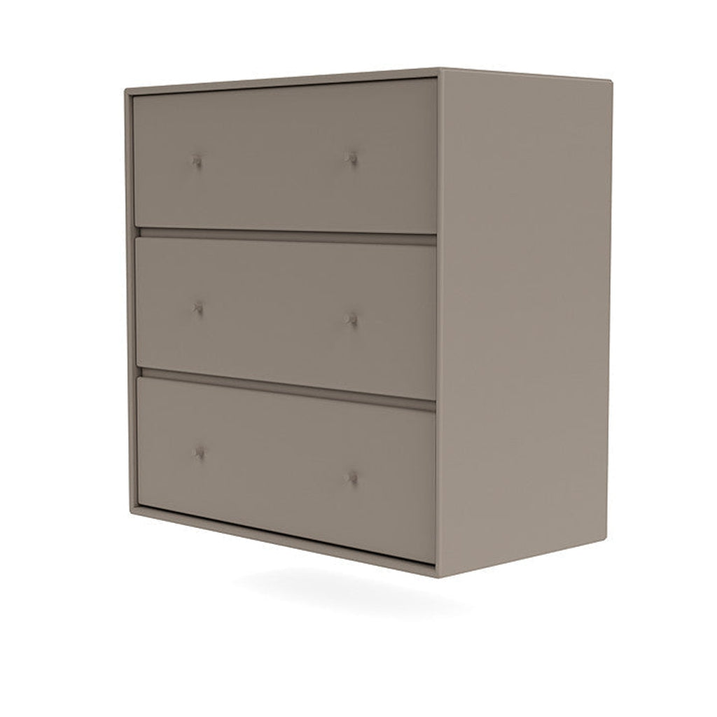 Montana Carry Dresser With Suspension Rail, Truffle Grey