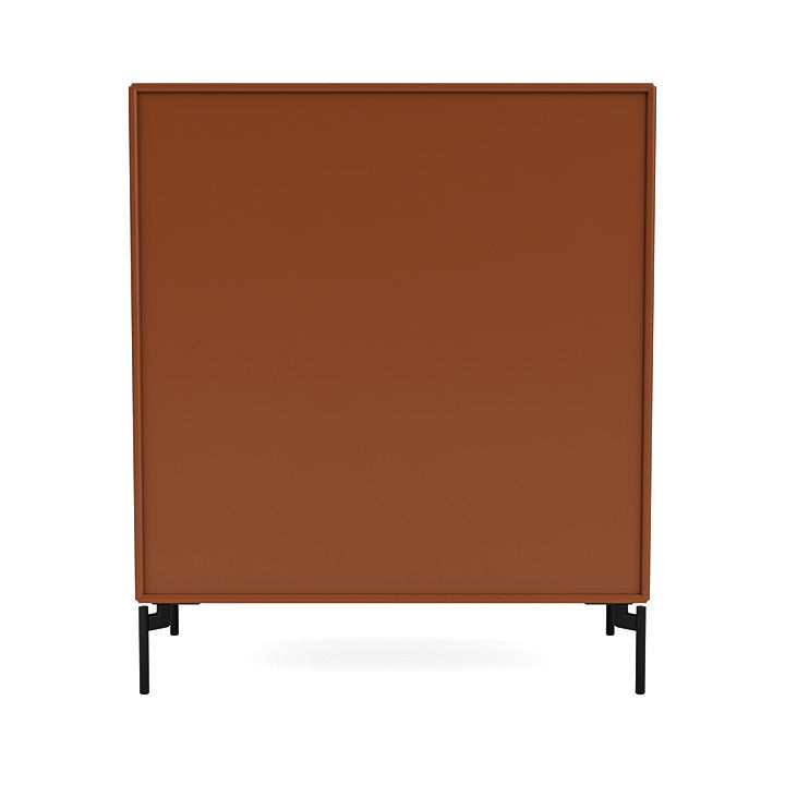 Montana Carry Dresser With Legs, Hazelnut/Black