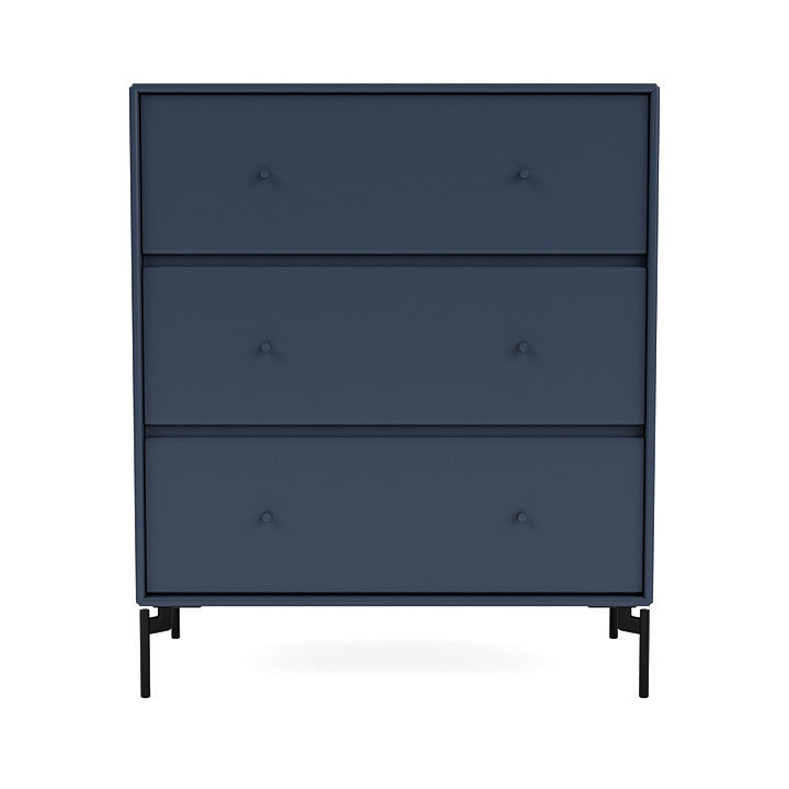 Montana Carry Dresser With Legs, Juniper/Black