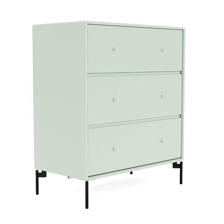 Montana Carry Dresser With Legs, Mist/Black