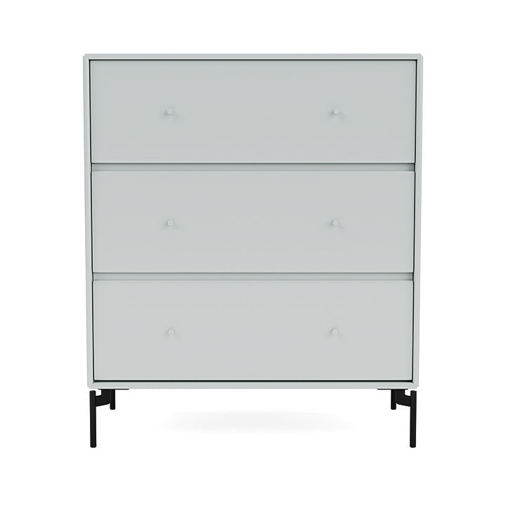 Montana Carry Dresser With Legs, Oyster/Black