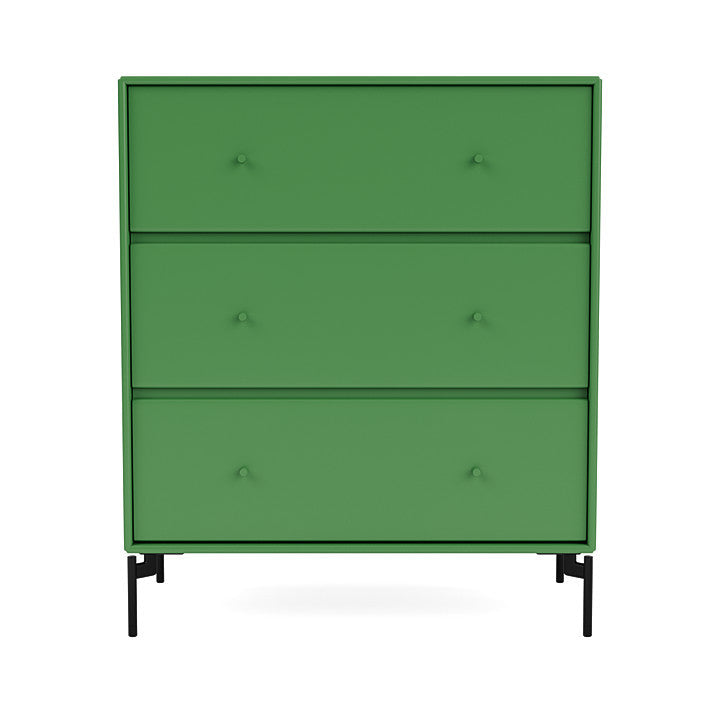 Montana Carry Dresser With Legs, Parsley/Black