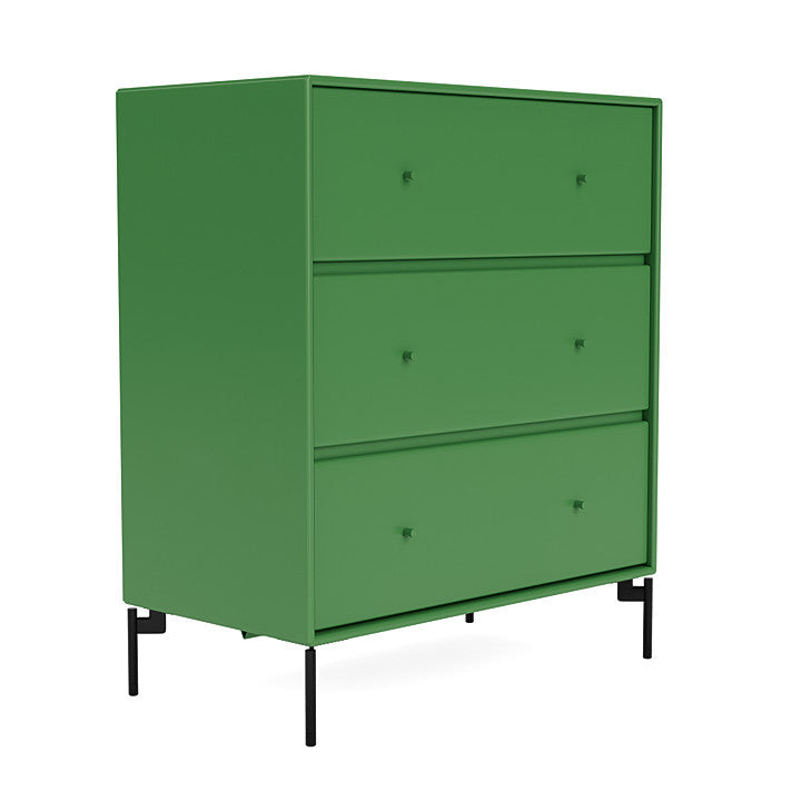 Montana Carry Dresser With Legs, Parsley/Black