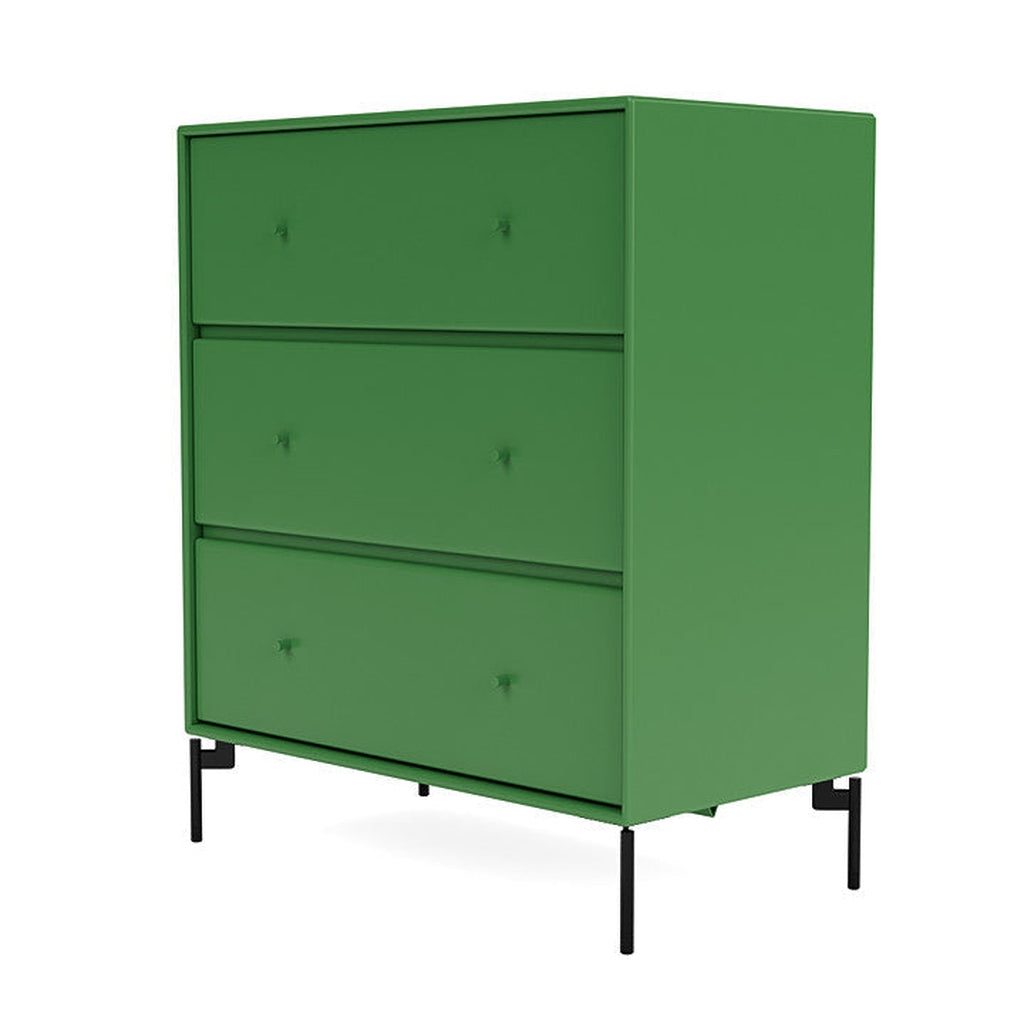 Montana Carry Dresser With Legs, Parsley/Black