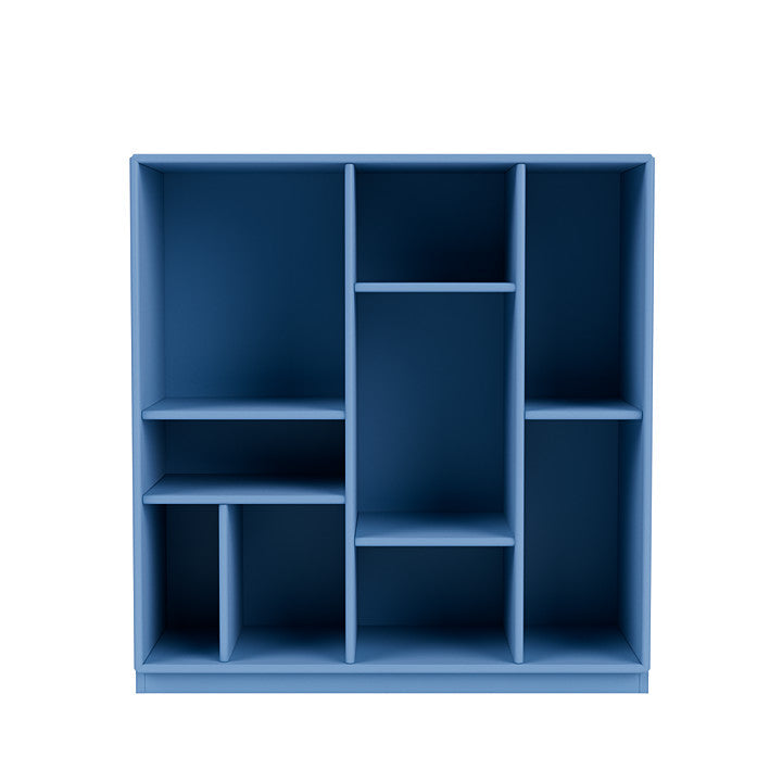 Montana Compile Decorative Shelf With 3 Cm Plinth, Azure Blue