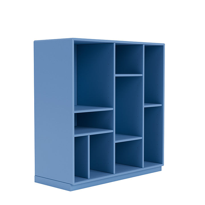 Montana Compile Decorative Shelf With 3 Cm Plinth, Azure Blue