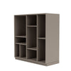 Montana Compile Decorative Shelf With 3 Cm Plinth Truffle Grey