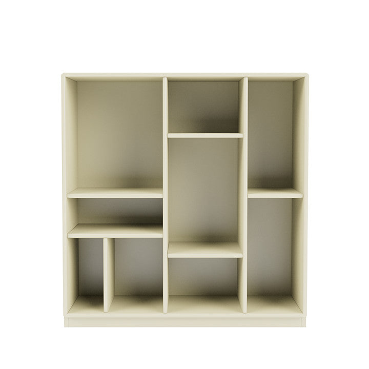 Montana Compile Decorative Shelf With 3 Cm Plinth, Vanilla White