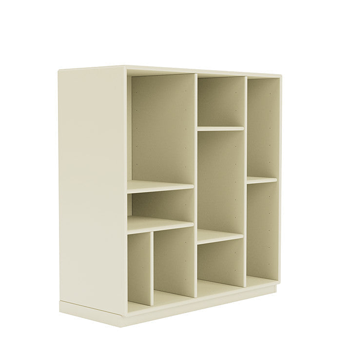 Montana Compile Decorative Shelf With 3 Cm Plinth, Vanilla White