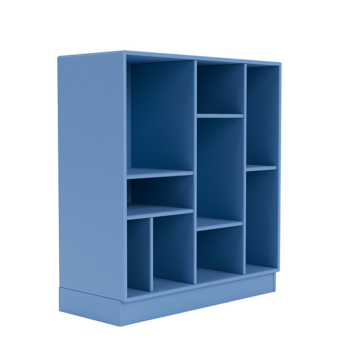 Montana Compile Decorative Shelf With 7 Cm Plinth, Azure Blue