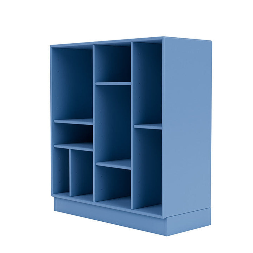 Montana Compile Decorative Shelf With 7 Cm Plinth, Azure Blue