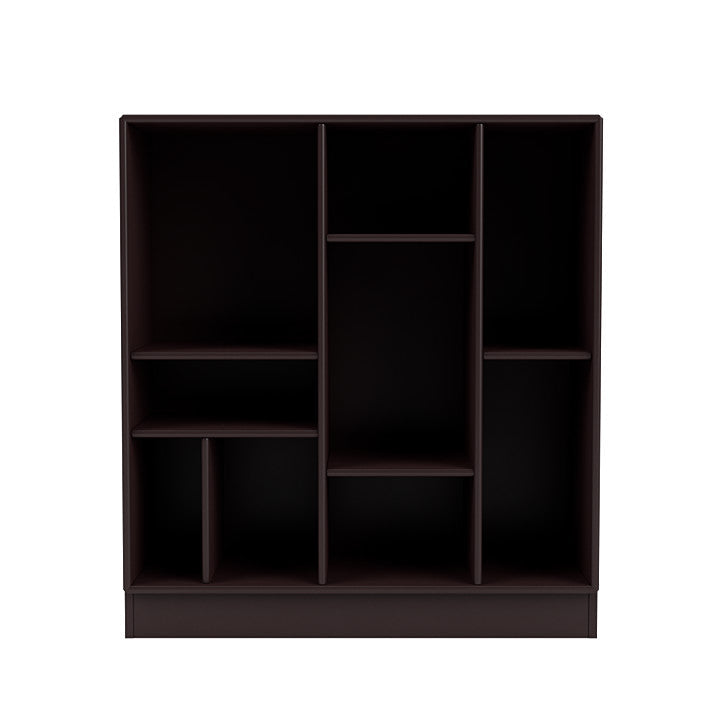 Montana Compile Decorative Shelf With 7 Cm Plinth, Balsamic Brown