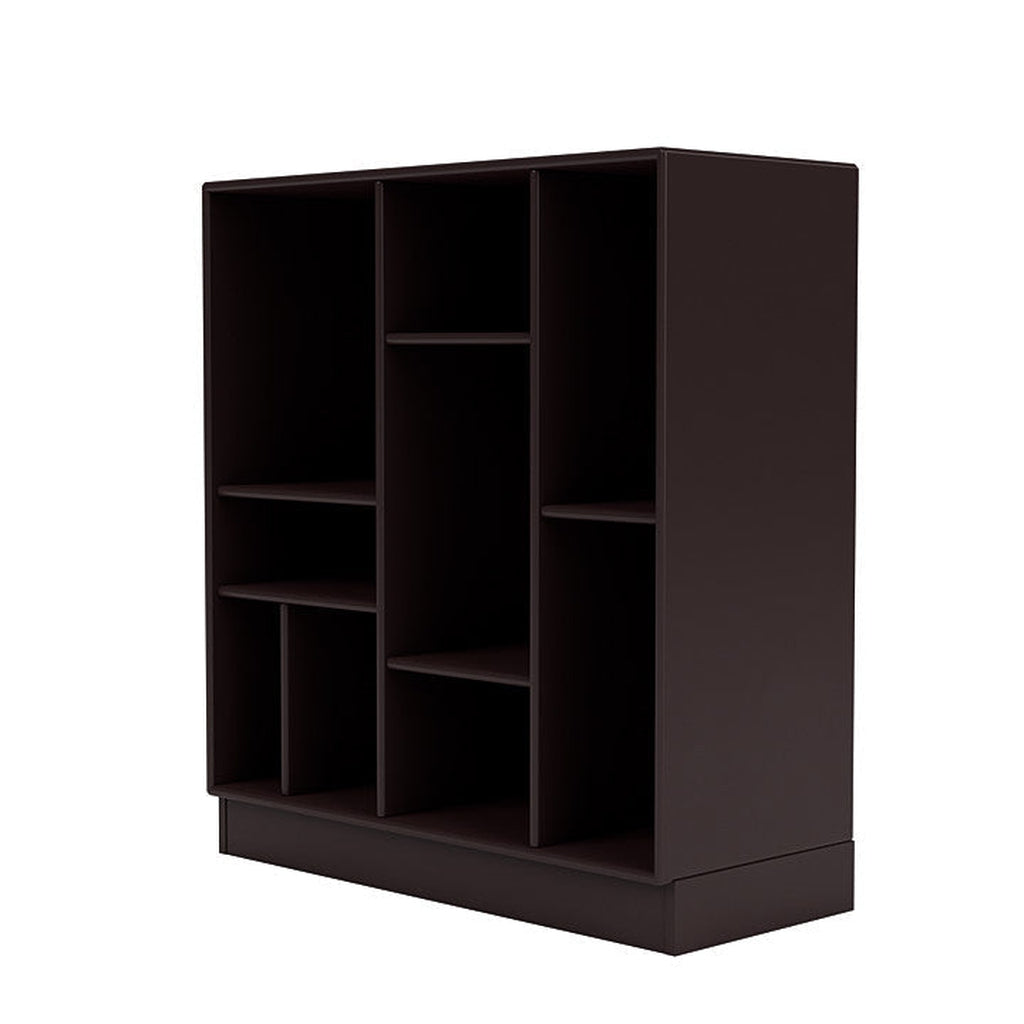 Montana Compile Decorative Shelf With 7 Cm Plinth, Balsamic Brown