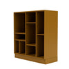 Montana Compile Decorative Shelf With 7 Cm Plinth Amber Yellow