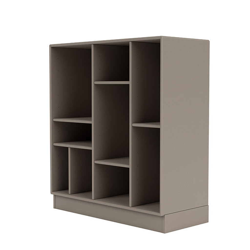 Montana Compile Decorative Shelf With 7 Cm Plinth, Truffle Grey