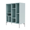 Montana Compile Decorative Shelf With Legs Flint/Matt Chrome