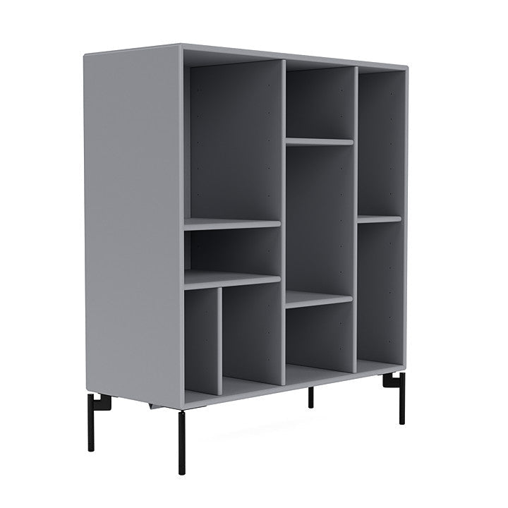 Montana Compile Decorative Shelf With Legs, Graphic/Black