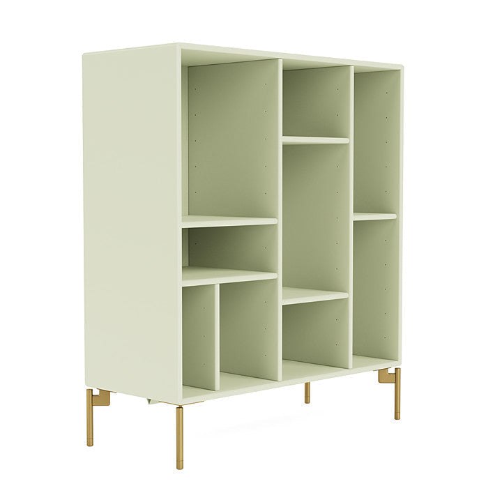 Montana Compile Decorative Shelf With Legs, Pomelo/Brass