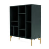 Montana Compile Decorative Shelf With Legs Black Jade/Brass