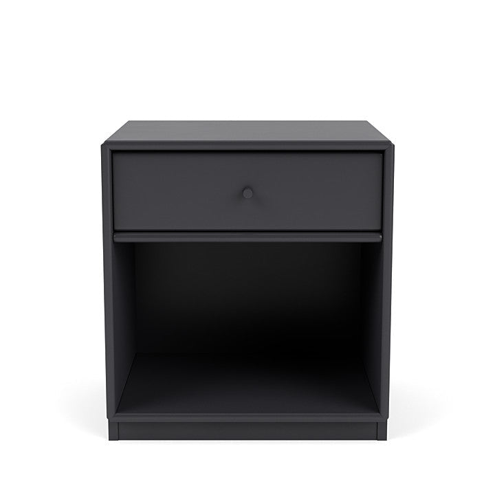 Montana Dream Nightstand With 3 Cm Plinth, Anthracite