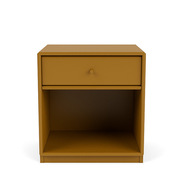 Montana Dream Nightstand With 3 Cm Plinth, Amber Yellow