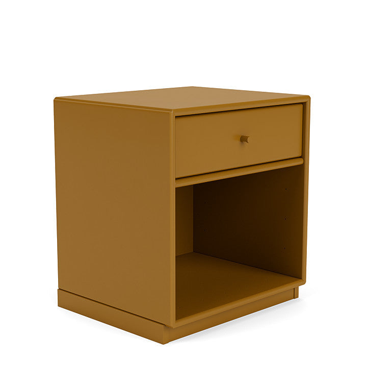 Montana Dream Nightstand With 3 Cm Plinth, Amber Yellow