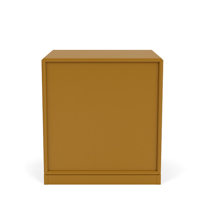 Montana Dream Nightstand With 3 Cm Plinth, Amber Yellow