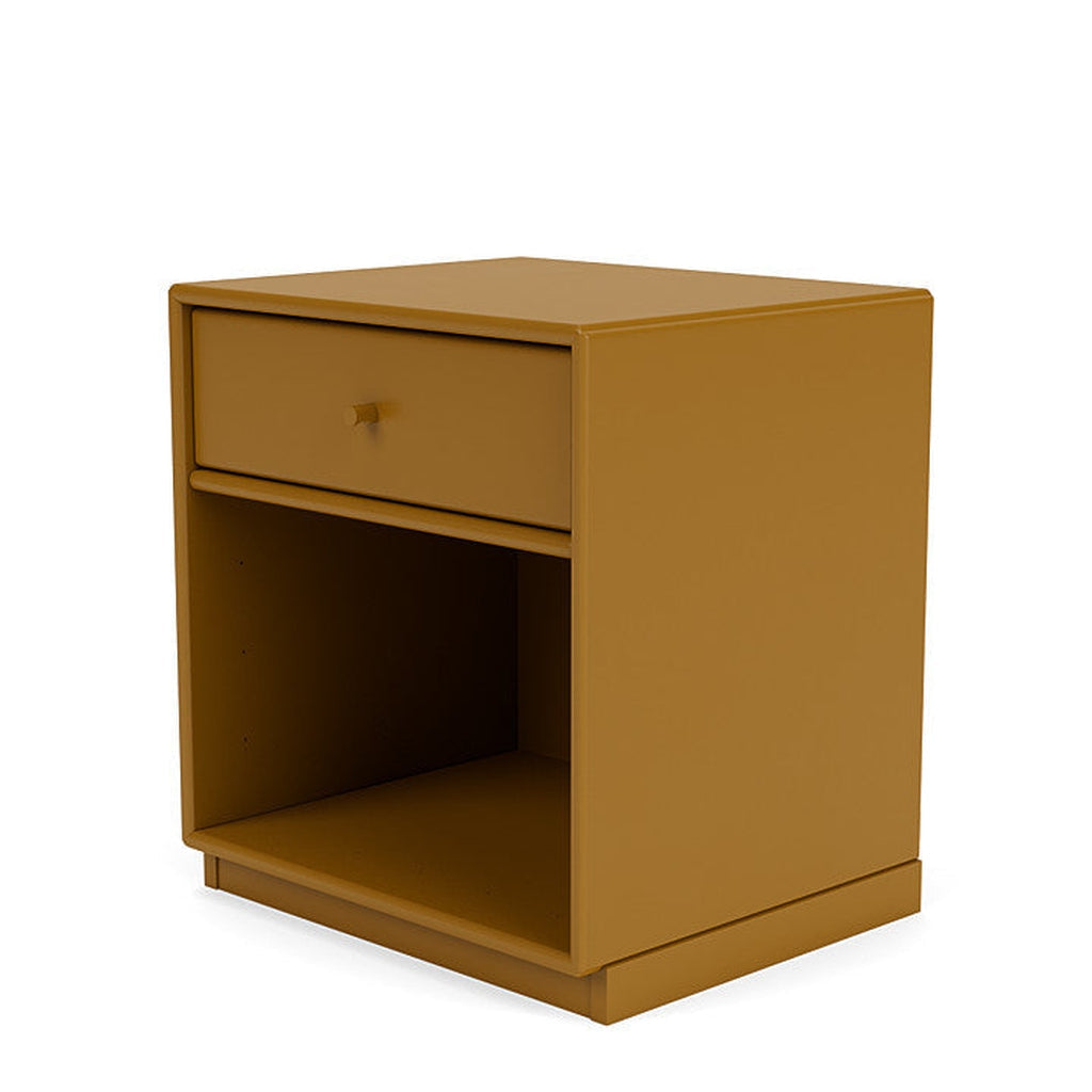 Montana Dream Nightstand With 3 Cm Plinth, Amber Yellow