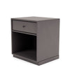 Montana Dream Nightstand With 3 Cm Plinth Coffee Brown