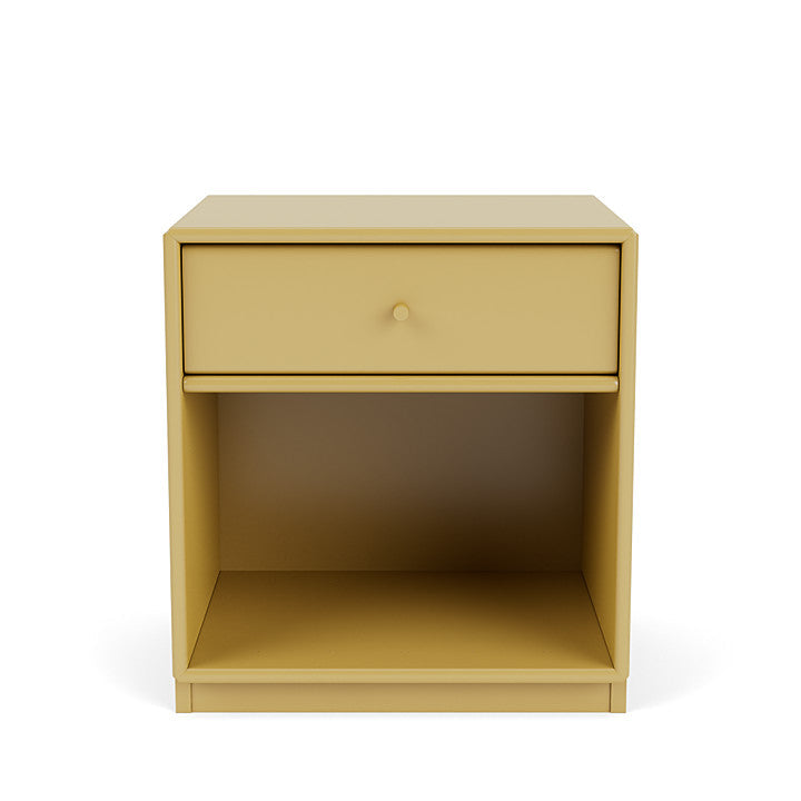 Montana Dream Nightstand With 3 Cm Plinth, Cumin Yellow