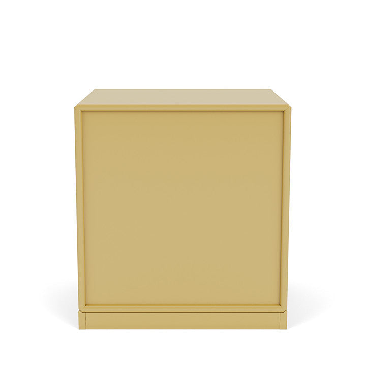 Montana Dream Nightstand With 3 Cm Plinth, Cumin Yellow