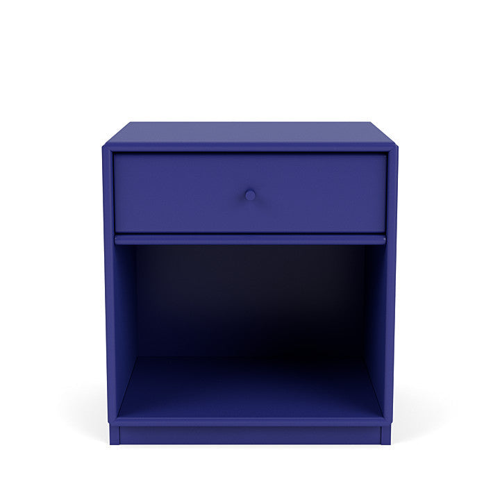 Montana Dream Nightstand With 3 Cm Plinth, Monarch Blue